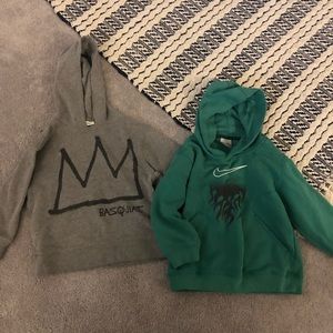 4T toddler hooded sweaters